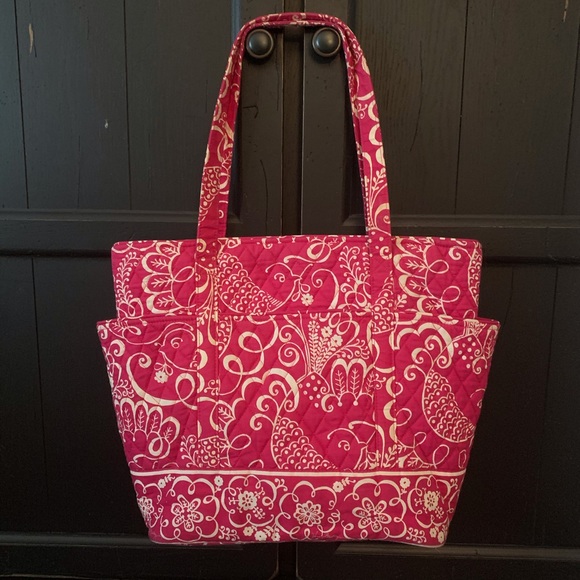 Vera Bradley Handbags - Vera Bradley Bird Patterned Tote Vera Bradley Handbags - Vera Bradley Bird Patterned Tote